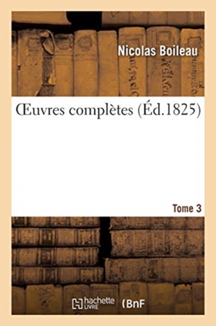 OEuvres compl?tes. Tome 3, Paperback / softback Book