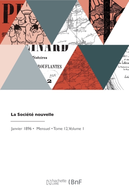 La Societe nouvelle, Paperback / softback Book