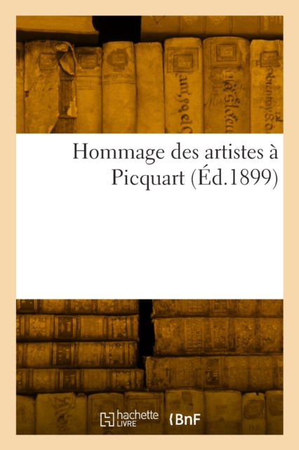 Hommage des artistes ? Picquart, Paperback / softback Book