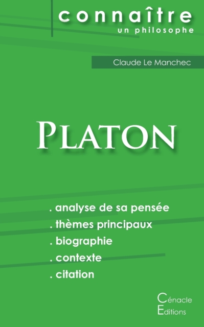 Comprendre Platon (analyse complete de sa pensee), Paperback / softback Book