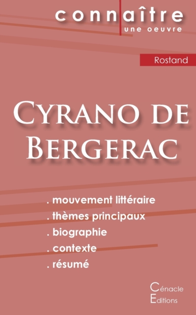 Fiche de lecture Cyrano de Bergerac de Edmond Rostand (Analyse litteraire de reference et resume complet), Paperback / softback Book