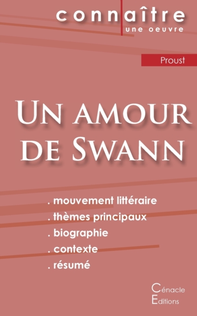 Fiche de lecture Un amour de Swann de Marcel Proust (Analyse litteraire de reference et resume complet), Paperback / softback Book