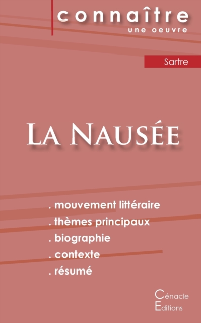 Fiche de lecture La Nausee de Jean-Paul Sartre (Analyse litteraire de reference et resume complet), Paperback / softback Book