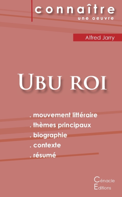 Fiche de lecture Ubu roi de Alfred Jarry (Analyse litteraire de reference et resume complet), Paperback / softback Book