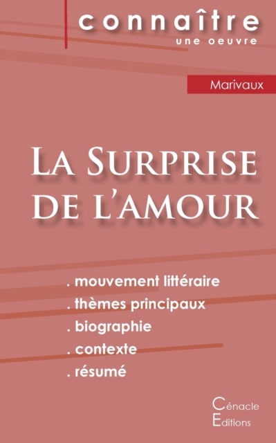 Fiche de lecture La Surprise de l'amour de Marivaux (Analyse litteraire de reference et resume complet), Paperback / softback Book