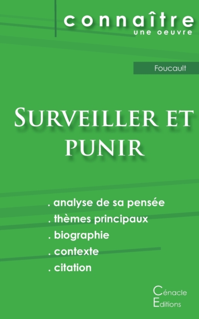 Fiche de lecture Surveiller et Punir de Michel Foucault (Analyse philosophique de r?f?rence et r?sum? complet), Paperback / softback Book