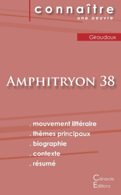 Fiche de lecture Amphitryon 38 de Jean Giraudoux (Analyse litt?raire de r?f?rence et r?sum? complet), Paperback / softback Book