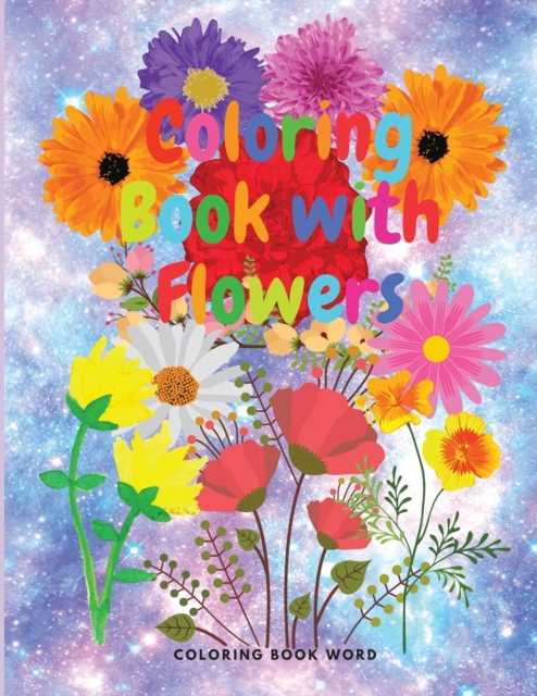 Coloring Book with Flowers, Paperback / softback Book