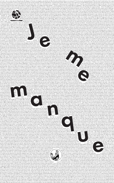 Je me manque, Paperback / softback Book