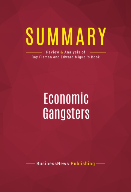 Summary: Economic Gangsters, EPUB eBook