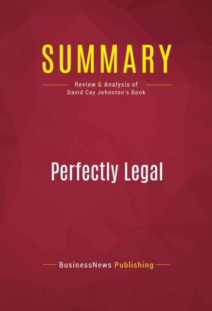Summary: Perfectly Legal, EPUB eBook