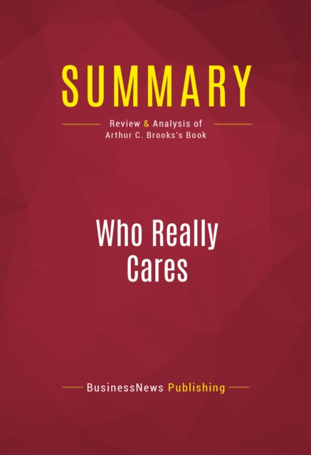 Summary: Who Really Cares, EPUB eBook