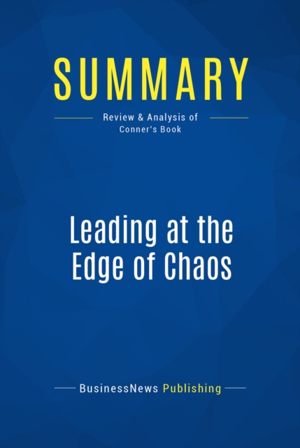 Summary: Leading at the Edge of Chaos, EPUB eBook