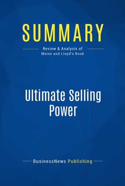 Summary: Ultimate Selling Power, EPUB eBook