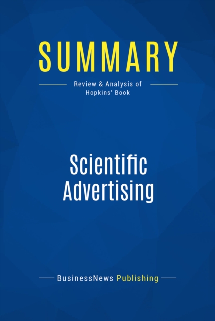 Summary: Scientific Advertising, EPUB eBook