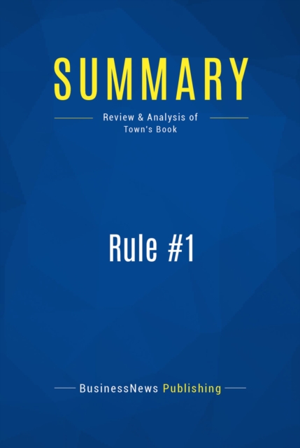 Summary: Rule #1, EPUB eBook