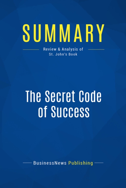Summary: The Secret Code of Success, EPUB eBook