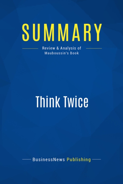 Summary: Think Twice, EPUB eBook
