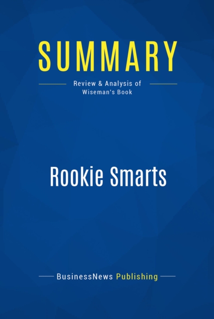 Summary: Rookie Smarts, EPUB eBook