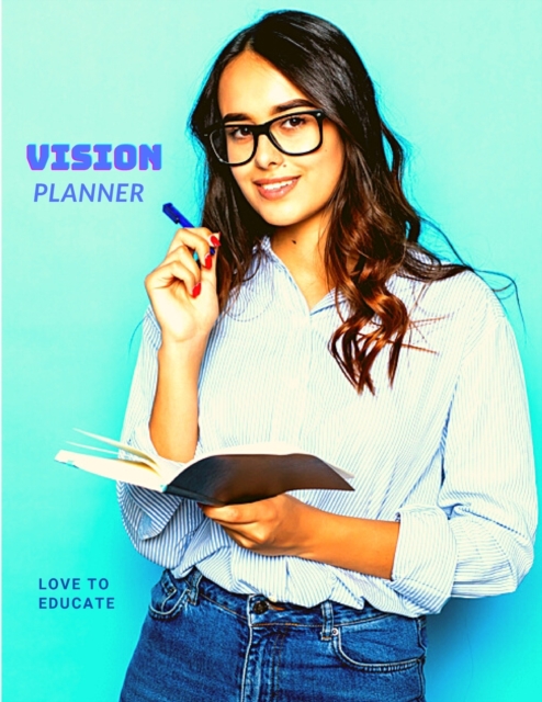 Vision Planner - Vision Board Pages, Affirmations, Bucket List and Goals Tracker, Paperback / softback Book