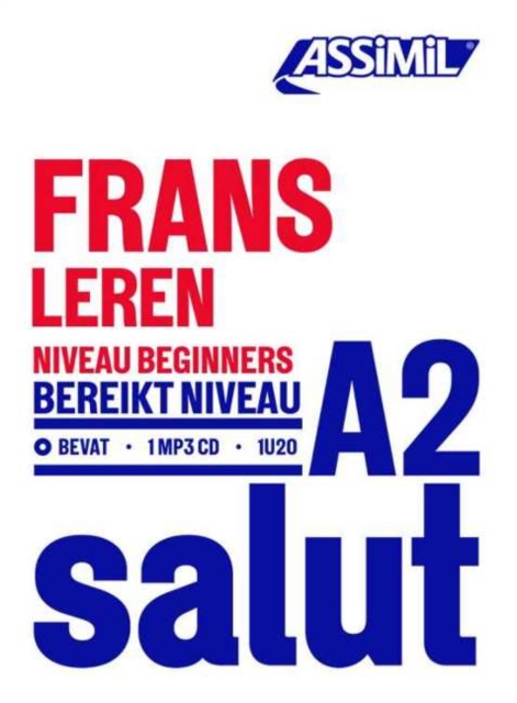FRANS LEREN - niveau debutants A2 (1 Book 1 CD Mp3) : Apprendre le francais pour neerlandophones, Mixed media product Book