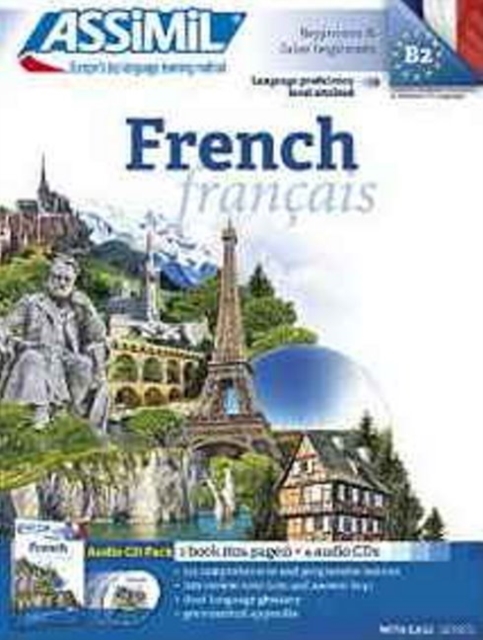 Pack CD French (1 Book + 4 Audio CD), Mixed media product Book
