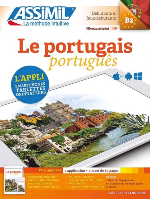 PACK APP-LIVRE LE PORTUGAIS : Niveau atteint B2 Methode d'apprentissage de portugais, Mixed media product Book