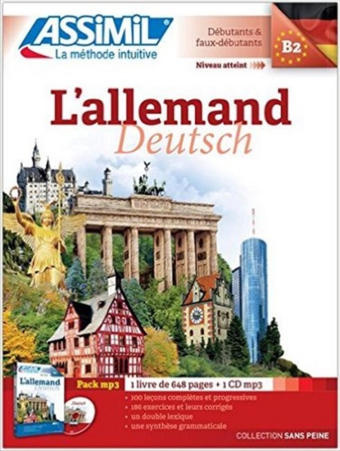 L'allemand  (Livre + CD MP3), Mixed media product Book