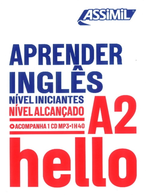 APRENDER INGLES niveau A2 : Apprendre l'anglais pour lusophones, Mixed media product Book