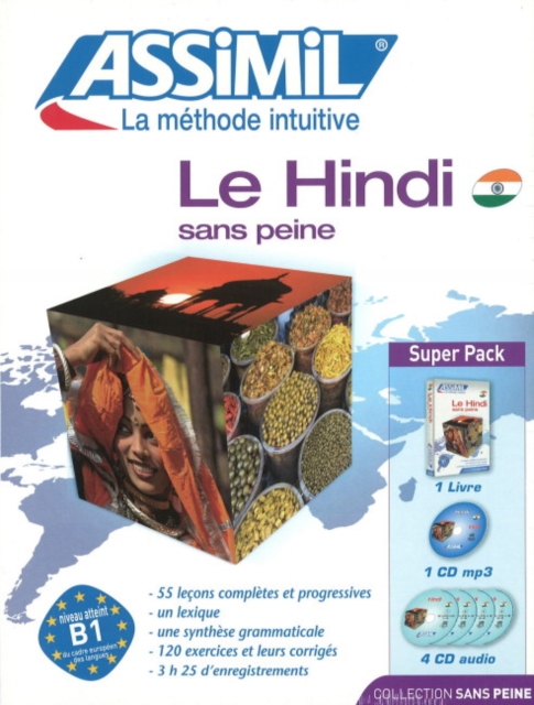 Le Hindi Sans Peine, Mixed media product Book