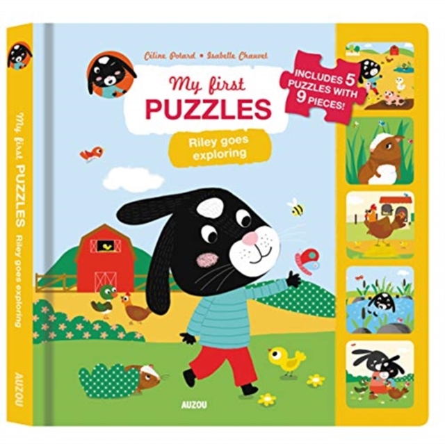 My First Puzzles: Riley Goes Exploring, Board book Book