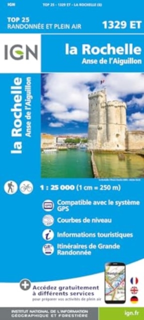 La Rochelle / Anse de l'Aiguillon : 1329ET, Sheet map, folded Book