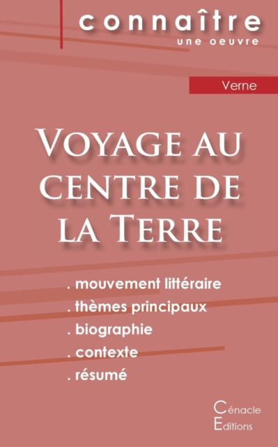 Fiche de lecture Voyage au centre de la Terre de Jules Verne (Analyse litteraire de reference et resume complet), Paperback / softback Book