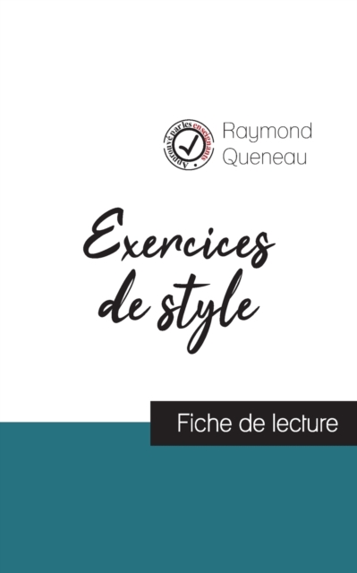 Exercices de style de Raymond Queneau (fiche de lecture et analyse complete de l'oeuvre), Paperback / softback Book
