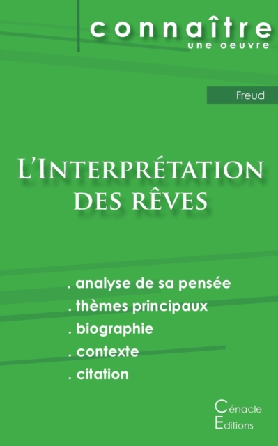 Fiche de lecture L'Interpr?tation des r?ves de Freud (analyse litt?raire de r?f?rence et r?sum? complet), Paperback / softback Book