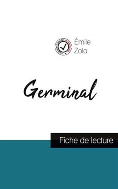 Germinal de Emile Zola (fiche de lecture et analyse complete de l'oeuvre), Paperback / softback Book