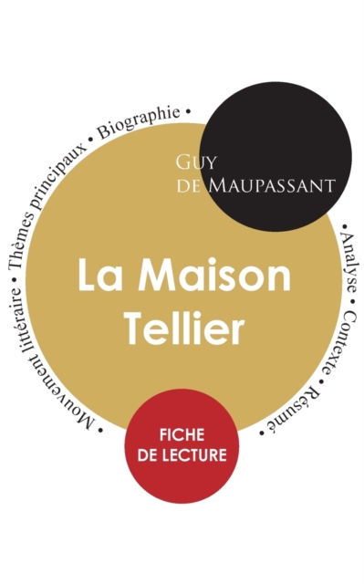 Fiche de lecture La Maison Tellier (Etude integrale), Paperback / softback Book