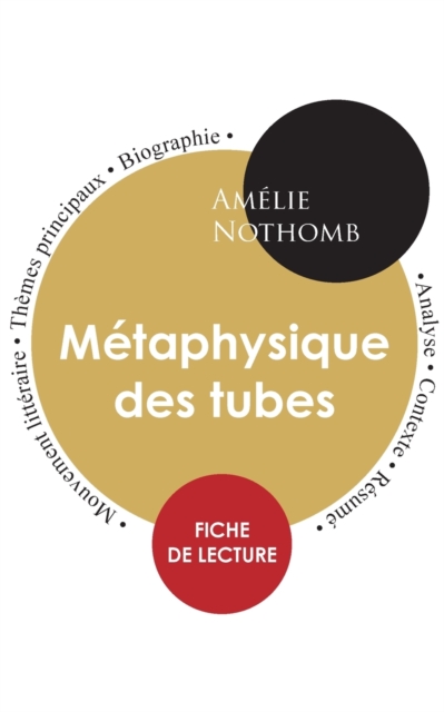 Fiche de lecture Metaphysique des tubes de Amelie Nothomb (Etude integrale), Paperback / softback Book