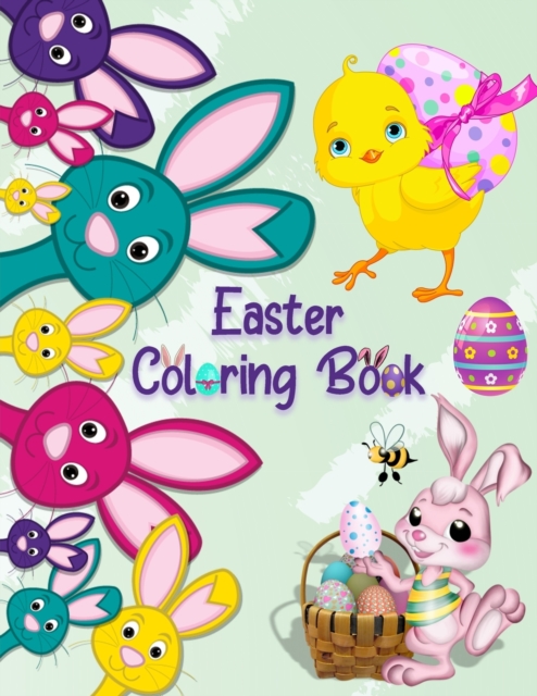 Easter Coloring Book : Entertain your kids with this easter themed coloring book., Paperback / softback Book
