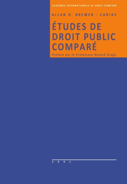 Etudes de Droit Public Compare, Paperback / softback Book