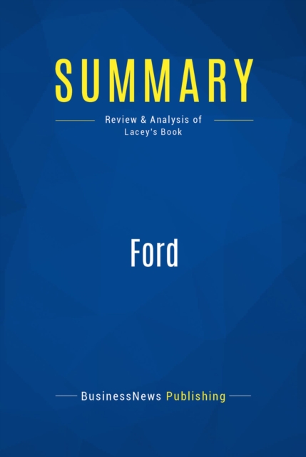 Summary: Ford, EPUB eBook