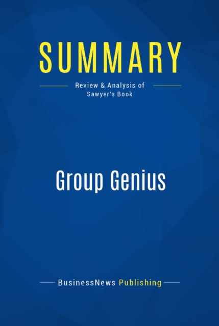 Summary: Group Genius, EPUB eBook