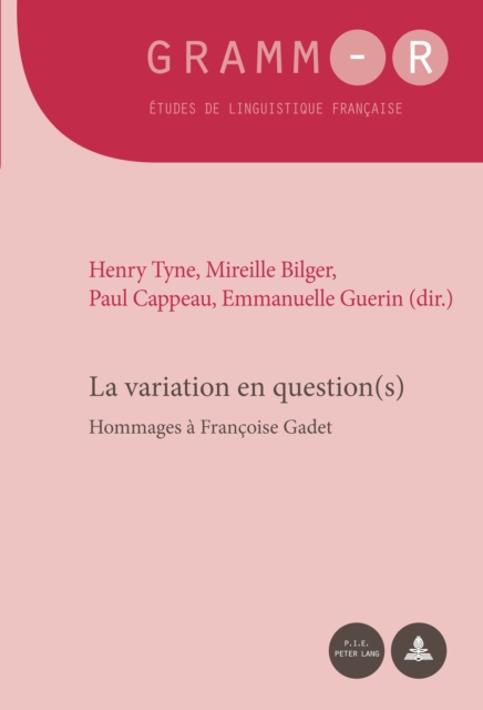 La Variation En Question(s) : Hommages A Francoise Gadet, Paperback / softback Book