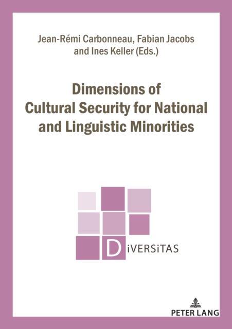 Dimensions of Cultural Security for National and Linguistic Minorities, Paperback / softback Book