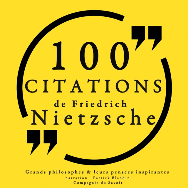 100 citations de Friedrich Nietzsche, eAudiobook MP3 eaudioBook