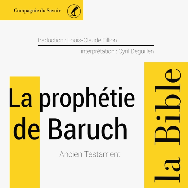 La Prophetie de Baruch : unabridged, eAudiobook MP3 eaudioBook