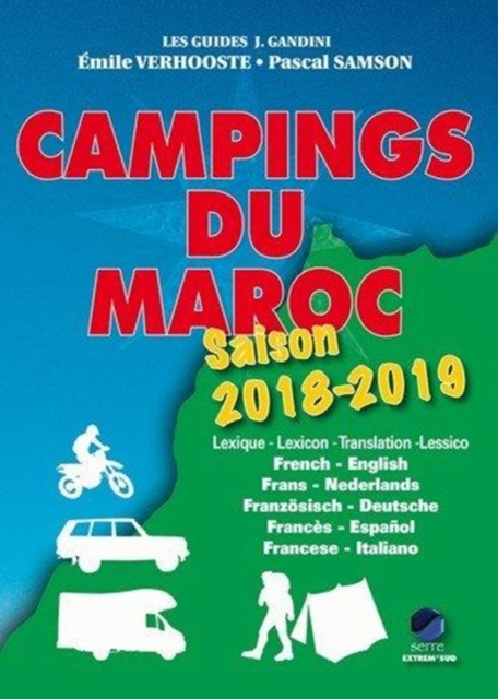 CAMPINGS DU MAROC 18-19 GANDINI.MA+MR, Sheet map Book