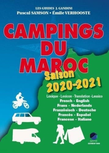 CAMPINGS DU MAROC 18-19 GANDINI.MA+MR, Sheet map Book