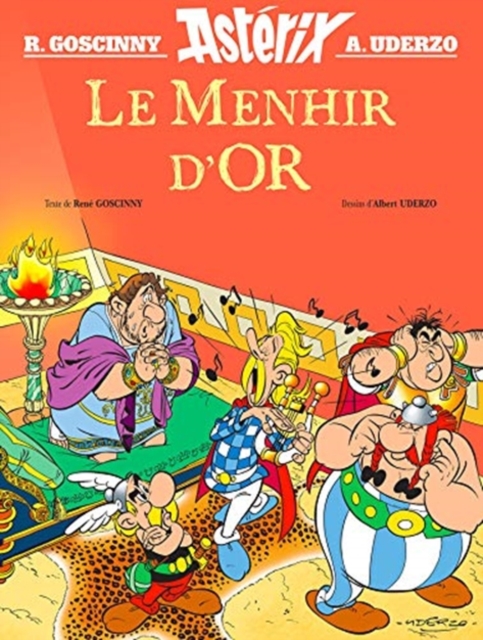 ASTERIX HORSSERIE LE MENHIR DOR, Hardback Book