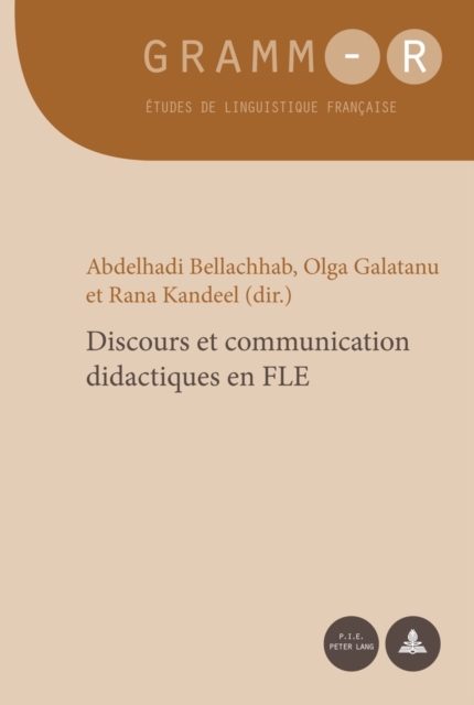 Discours Et Communication Didactiques En Fle, Paperback / softback Book